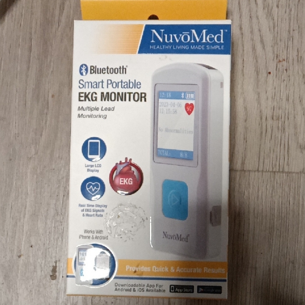 NuvoMed Bluetooth EKG Monitor